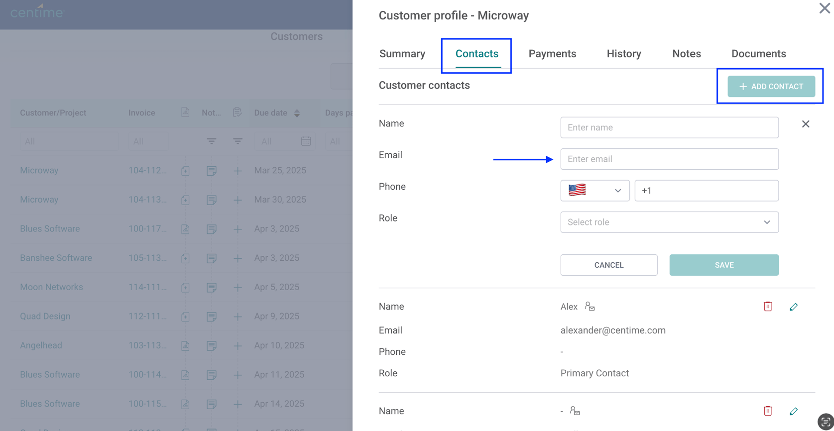 Managing Customer Contacts & Communication Roles